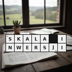 Hasło krzyżówkowe skala inwersji - skala inwersji – rozwiązanie, synonimy, podpowiedzi i definicje krzyżówkowe